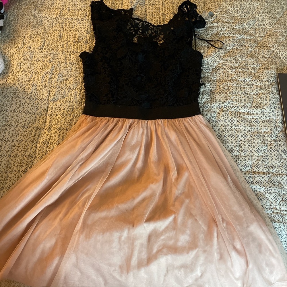 Blush pink dress